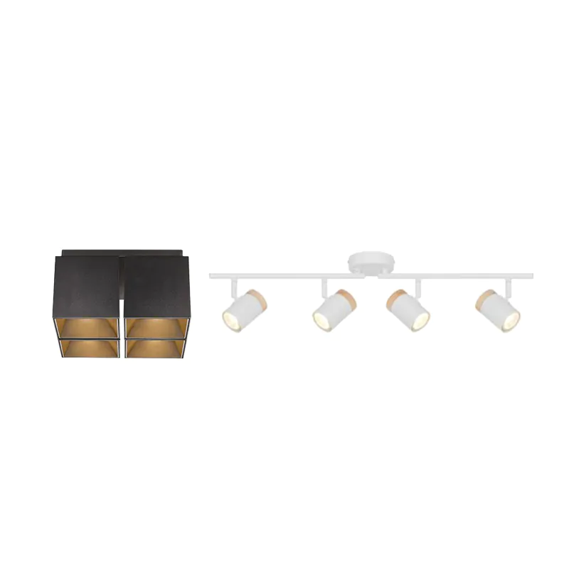 4 Spot Ceiling Light